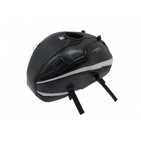 Tapis de reservoir BAGSTER HONDA CBR500R 2017 NOIR/DECO ANTHRACITE/ARGENT