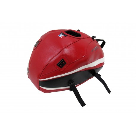 Tapis de reservoir BAGSTER HONDA CBR500R 2017 ROUGE/DECO NOIR/BLANC