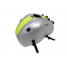 Tapis de reservoir BAGSTER HONDA CB500F 2018 ARGENT/DÉCO JAUNE FLUO/LISERET JAUNE FLUO 0