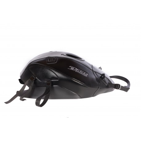 Tapis de reservoir BAGSTER TRIUMPH 1050 SPEED TRIPLE S + R 2016 NOIR/NOIR MAT GRAINE