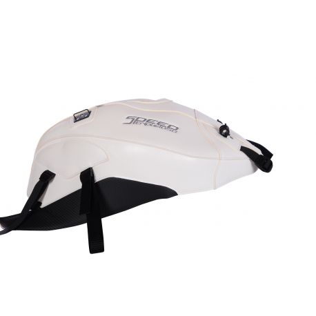 Tapis de reservoir BAGSTER TRIUMPH 1050 SPEED TRIPLE S + R 2016 BLANC/CARBONE