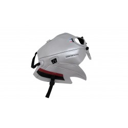 Tapis de reservoir BAGSTER HONDA CB500X 2015-2023 ARGENT/NOIR/ROUGE FONCÉ