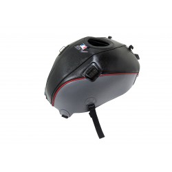 Tapis de reservoir BAGSTER SUZUKI SV650 2015-2023 NOIR/ORAGE/LISERÉ ROUGE