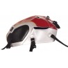 Tapis de reservoir BAGSTER TRIUMPH BONNEVILLE T120 2016 ARGENT/DECO ROUGE FONCE/LISERE OR 0