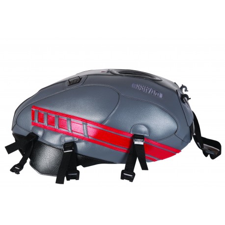 Tapis de reservoir BAGSTER YAMAHA XSR 900 2017 NOIR/ORAGE/DÉCO ROUGE