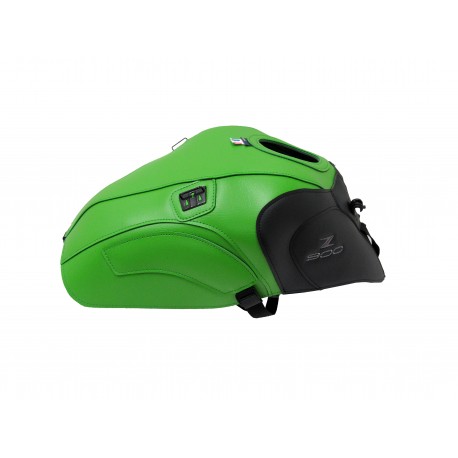 Tapis de reservoir BAGSTER KAWASAKI Z900 2018 VERT CANDY/NOIR MAT GRAINÉ