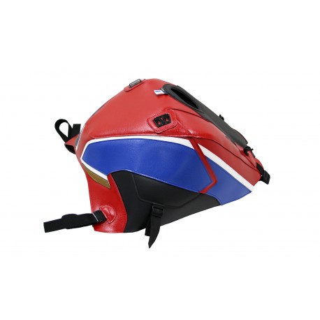 Tapis de reservoir BAGSTER HONDA CBR1000RR 2017 NOIR MAT GRAINÉ/ROUGE/DÉCO BLANC/DÉCO GITANE/DÉCO OR
