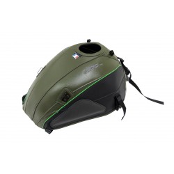 Tapis de reservoir BAGSTER KAWASAKI Z900RS 2017-2022 VERT ADVENTURE/NOIR MAT GRAINE/ESPACE