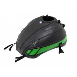 Tapis de reservoir BAGSTER KAWASAKI Z900RS 2017-2026 ESPACE DECO NOIR VERT