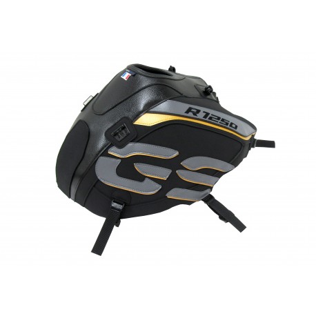 Tapis de reservoir BAGSTER BMW R1250GS 2019-2020 NOIR/NOIR MAT GRAINE/DECO ORAGE/OR Tapis de reservoir BAGSTER BMW R1250GS 2019-2020 NOIR/NOIR MAT GRAINE/DECO ORAGE/OR