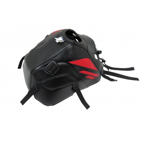 Tapis de reservoir BAGSTER SUZUKI DL 250 V-STROM 2017-2019 NOIR/DECO ROUGE