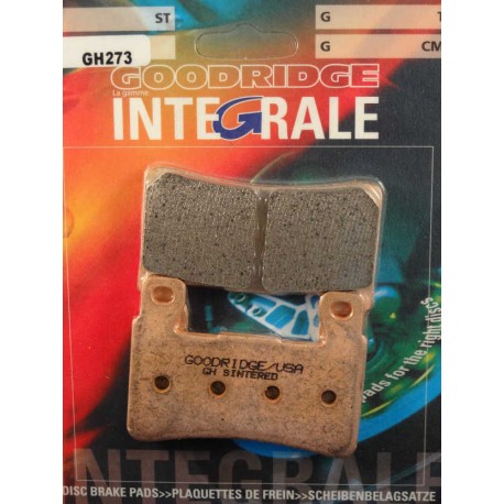Plaquettes de frein moto sinter GOODRIDGE GH273