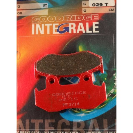 Plaquettes de frein moto organique GOODRIDGE G029T