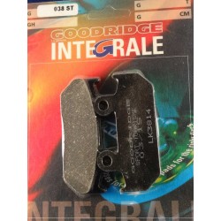 Plaquettes de frein moto organique GOODRIDGE G038ST