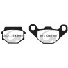 Plaquettes de frein moto organique GOODRIDGE G016ST 1