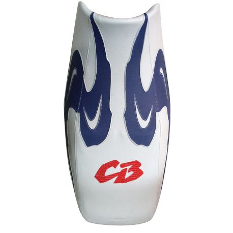 housse de selle bagster HONDA CB500 1999 GRIS CLAIR/BALTIQUE/LETTRES ROUGES