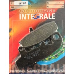 Plaquettes de frein moto organique GOODRIDGE G067T