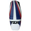 housse de selle bagster YAMAHA FZR 1000 1995 COQUELICOT/BLANC/BLEU/NOIR/LETTRES  NOIRES