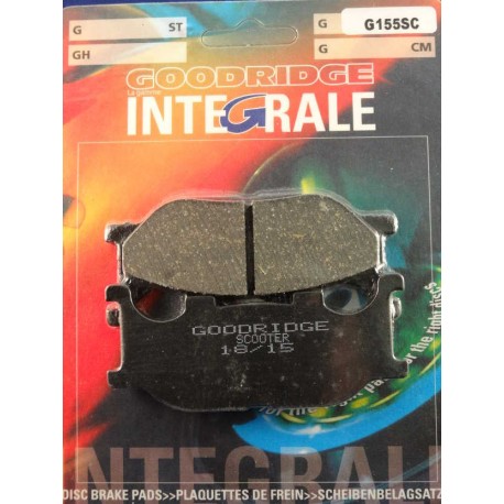 Plaquettes de frein moto organique GOODRIDGE G155SC