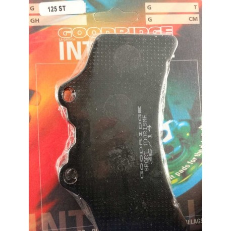 Plaquettes de frein moto organique GOODRIDGE G125ST