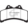 Plaquettes de frein moto organique GOODRIDGE G125ST 1