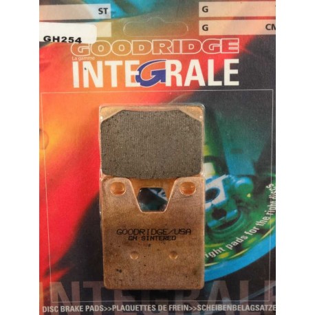 Plaquettes de frein moto sinter GOODRIDGE GH254