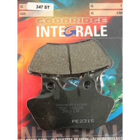Plaquettes de frein moto organique GOODRIDGE G347ST