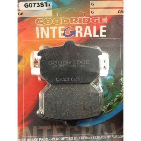 Plaquettes de frein moto organique GOODRIDGE G073ST