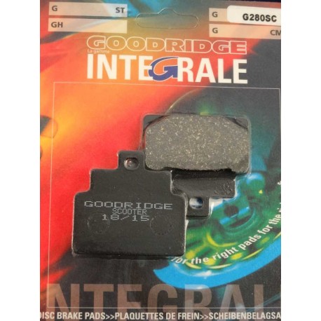 Plaquettes de frein moto organique GOODRIDGE G280SC