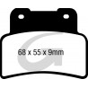 Plaquettes de frein moto organique GOODRIDGE G377ST 0