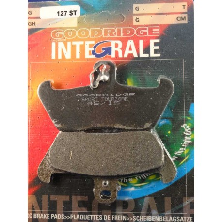 Plaquettes de frein moto organique GOODRIDGE G127ST