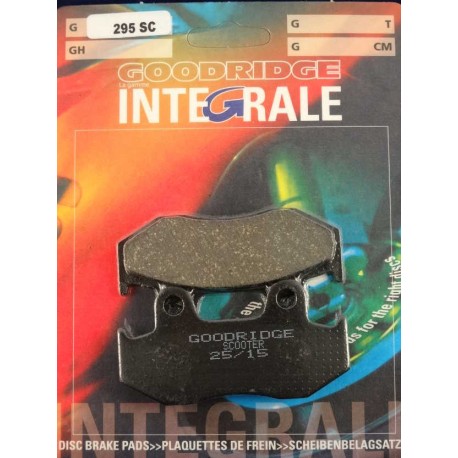 Plaquettes de frein moto organique GOODRIDGE G295SC