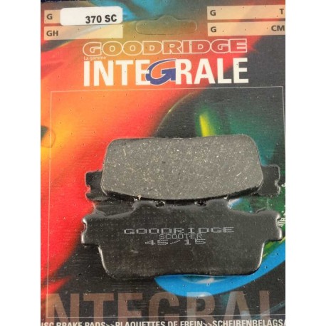 Plaquettes de frein moto organique GOODRIDGE G370SC