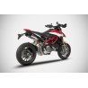 Echappement homologué Zard Ducati Hypermotard 950 2019-2020 2