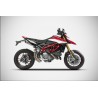 Echappement homologué Zard Ducati Hypermotard 950 2019-2020 0