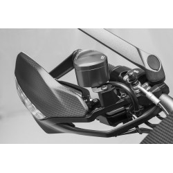 Parti Supérieur protèges mains en carbone CNC Racing Ducati 950 Hypermotard 2019-2021