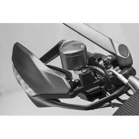 Parti Supérieur protèges mains en carbone CNC Racing Ducati 950 Hypermotard 2019-2020