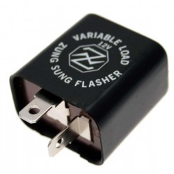 Centrale clignotant moto électronique 12V / 21W UNIVERSELLE 2 pôles