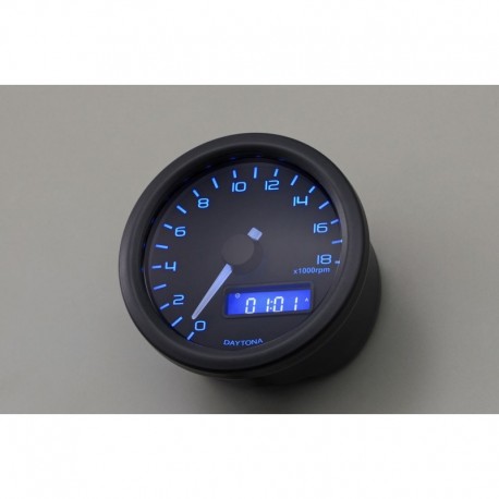Compte tours moto DAYTONA VELONA BLANC 16000 Tr/min