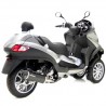Echappement LEOVINCE NERO GILERA 500 FUOCO 2007-2015 0