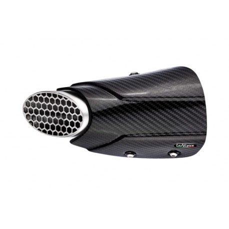 Cache carbone pour d'échappement YAMAHA MT 09 TRACER 2015-2020