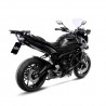 Cache carbone pour d'échappement YAMAHA MT 09 TRACER 2015-2020 1