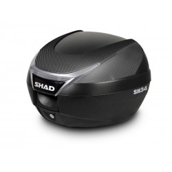 top case moto scooter SHAD SH 34 CARBON