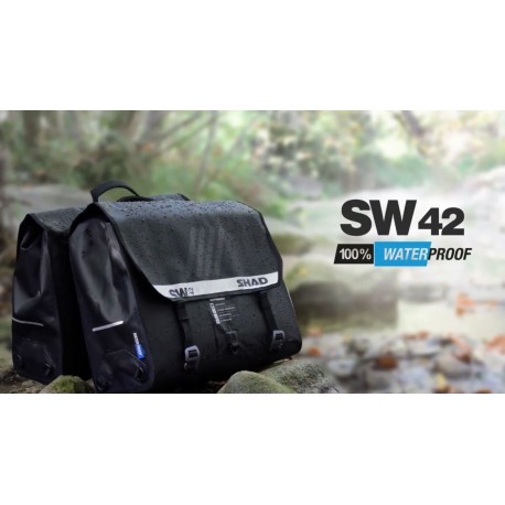 Sacoches cavalières moto étanches Shad SW42