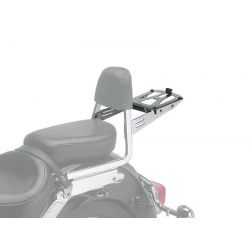 Porte paquet custom pour sissy bar moto SHAD