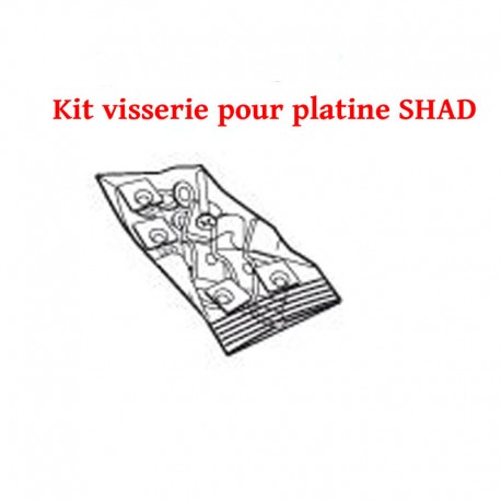 Kit visserie pour platine top case SHAD D1B40PAR