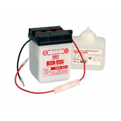 Batterie moto BS BATTERY 6 volts Renforcée 6N4-2A-4