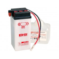 Batterie moto BS BATTERY 6 volts Renforcée 6N4A-4D