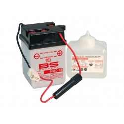 Batterie moto BS BATTERY 6 volts Renforcée 6N4C-1B