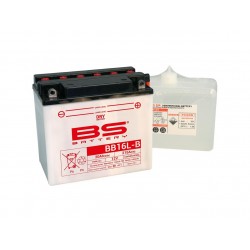 Batterie moto BS BATTERY Haute-performance 12 Volts YB16L-B / 51911